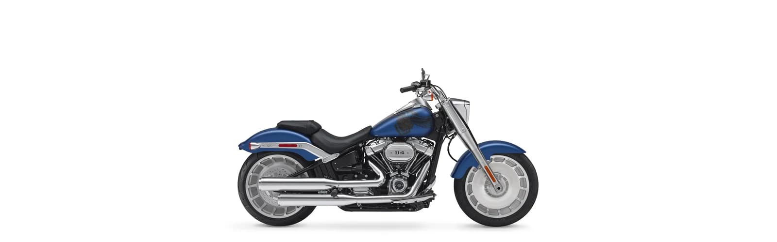 Harley-Davidson Fat Boy 114 115th Anniversary ANX — Legend Blue Denim — ANX — Legend Blue Denim — 2018