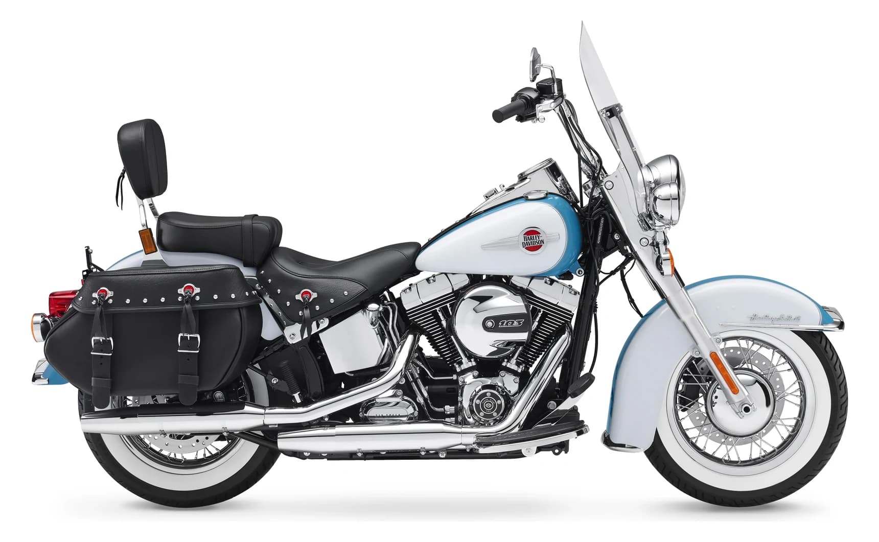 Harley-Davidson Heritage Softail Classic — Profile-laced tubeless wheels — 1988–2017