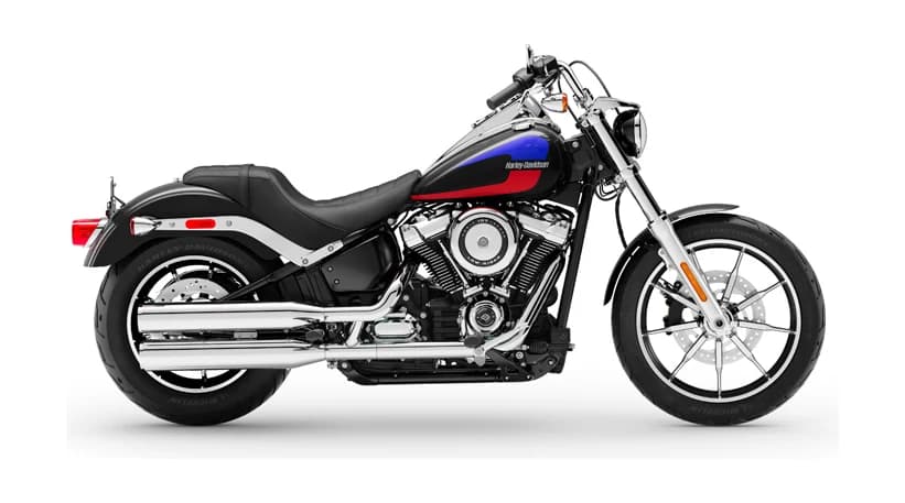 Harley-Davidson Low Rider — Radiate cast wheels — 1984–2020